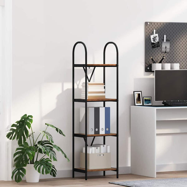 Bücherregal Altholz 40x30x146cm