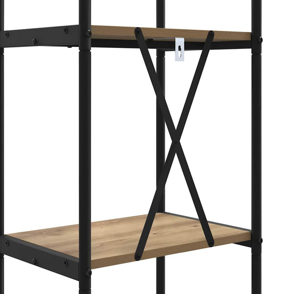 Bücherregal Artisan Eiche 40x30x146 cm