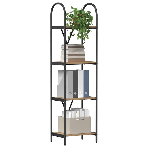 Bücherregal Artisan Eiche 40x30x146 cm