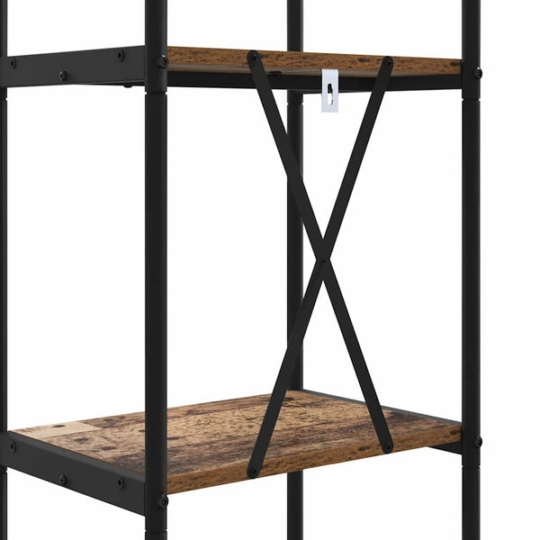 Bücherregal Altholz 40x30x109cm