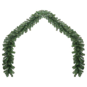 Weihnachtsgirlande Grün 20 m, 2er-Set
