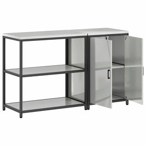 Küchen Aufbewahrungsset Silber 2-teilig