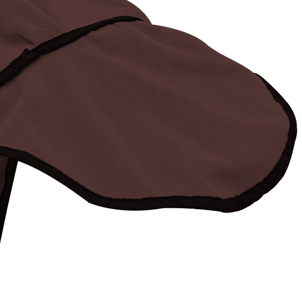 Dunkelbraune Pferdedecke 75 cm
