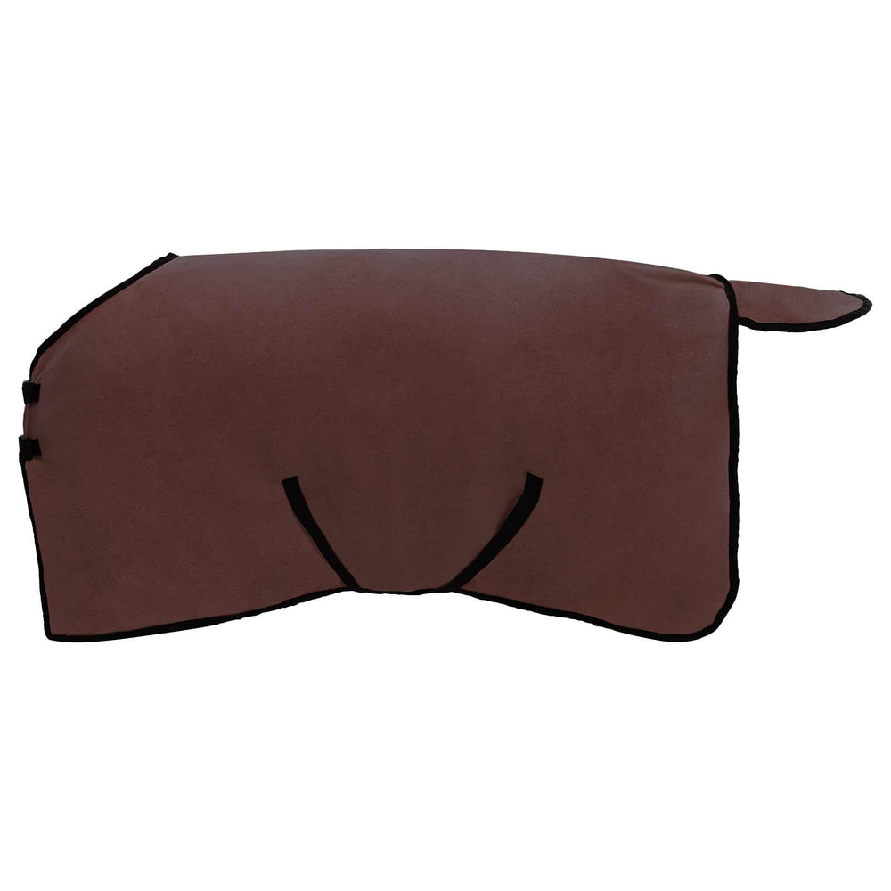 Dunkelbraune Pferdedecke 85 cm