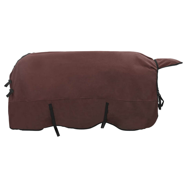 Dunkelbraune Pferdedecke 125cm