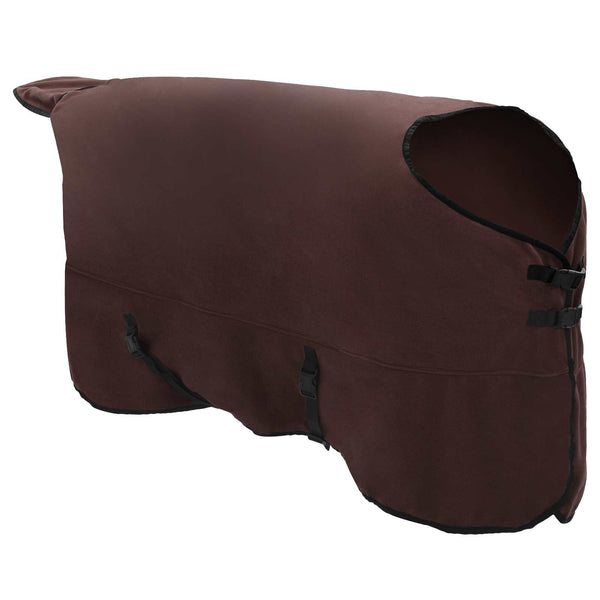 Dunkelbraune Pferdedecke 125cm