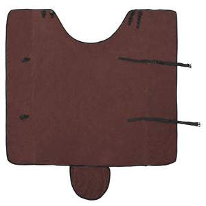 Pferdedecke Dunkelbraun 135 cm