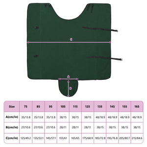 Pferdedecke Dunkelgrün 145 cm