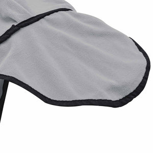 Pferdedecke Hellgrau Rosa 145 cm