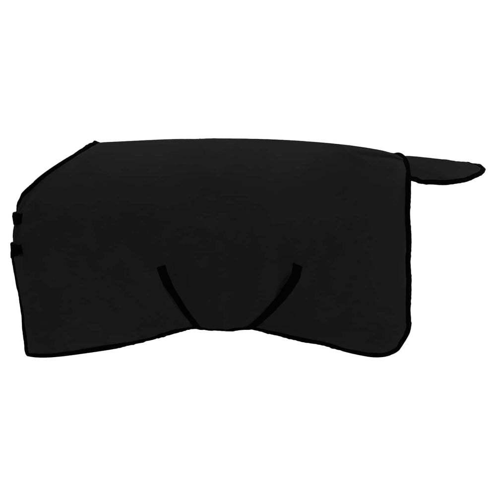 Schwarze Pferdedecke 75 cm