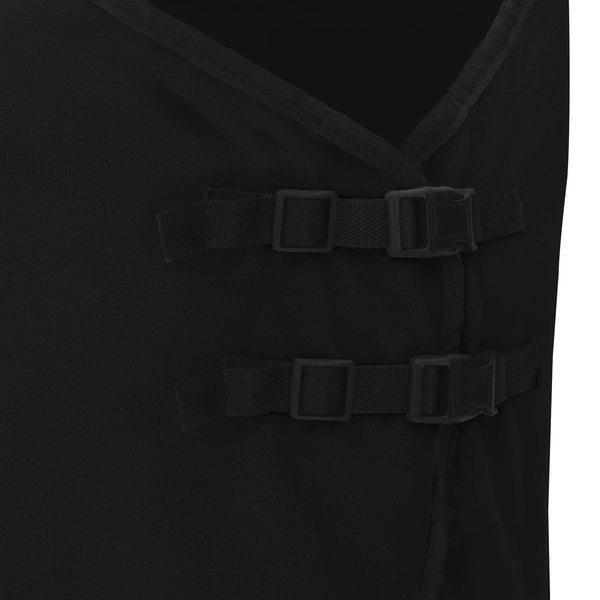 vidaXL Couverture pour cheval Noir 105 cm Polyester