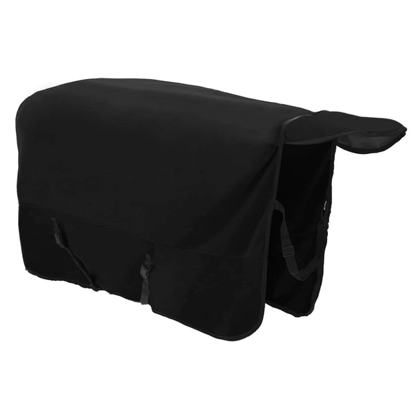 vidaXL Couverture pour cheval Noir 145 cm Polyester