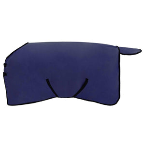 Marineblaue Pferdedecke 85 cm