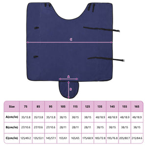 Pferdedecke Marineblau 155 cm
