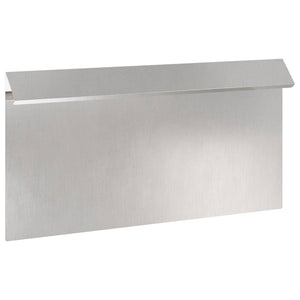Schneckenzaun Edelstahl Silber 16 Stück