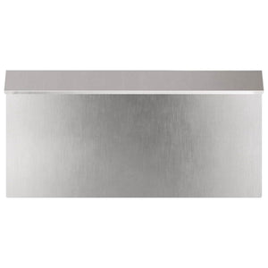 Schneckenzaun Edelstahl Silber 16 Stück