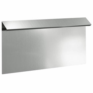 Schneckenzaun Silber Verzinkter Stahl 50 cm