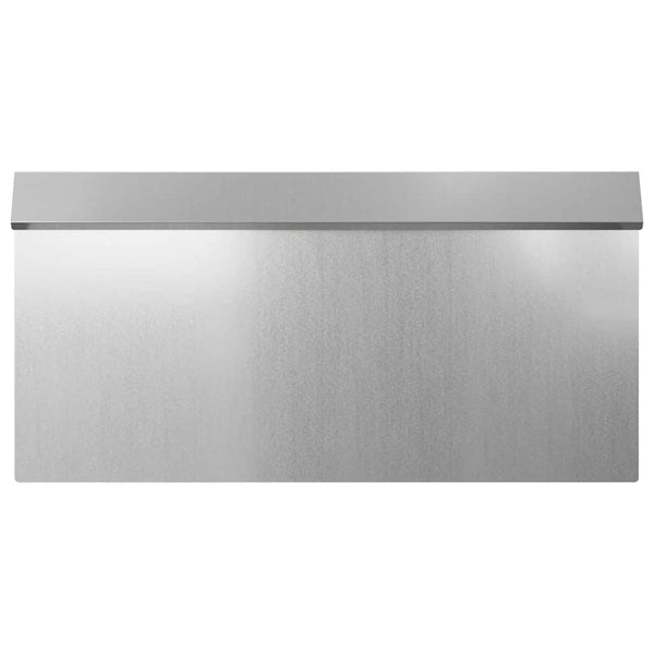 Schneckenzaun 4er Set Silber Verzinkt