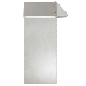 Edelstahl Schneckenzaun Silber 25cm