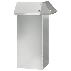 Schneckenzaun Silber Verzinkt 25cm