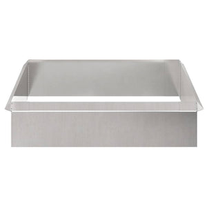 Schneckenzaun Silber Edelstahl 8 Stk