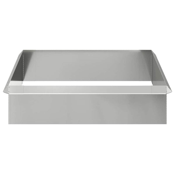 Schneckenzaun 8-teilig, verzinkt