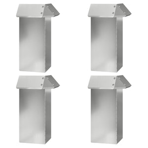 Schneckenzaun 20er Set, verzinkt