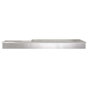 Schneckenzaun Silber Edelstahl 16 Stk