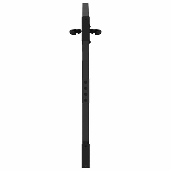 Schwarzes Gartentor 85x175cm Stahl