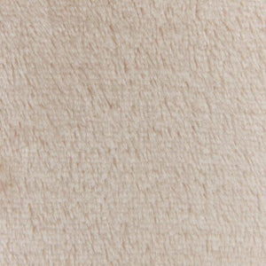 Beige Fleece Überwurfdecke 150x200 cm