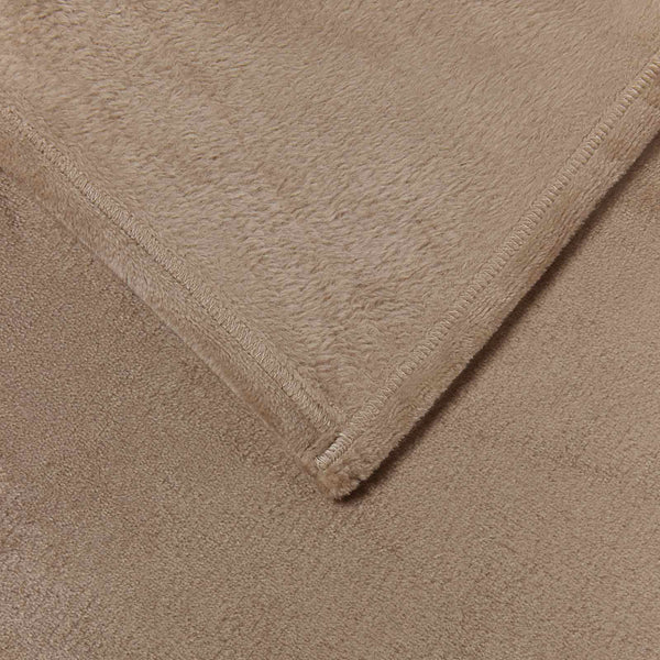 Kamel Fleece Überwurfdecke 130x150cm