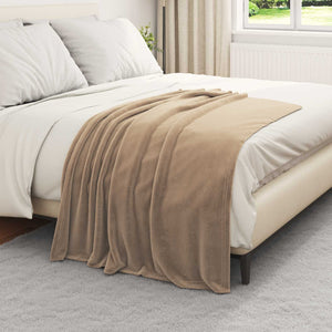 Fleece Decken Kamel 6er-Set 130x150 cm