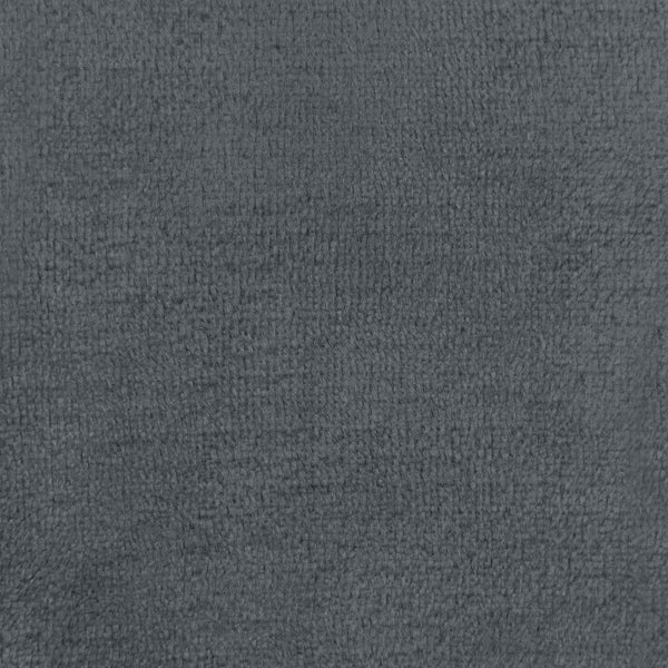 Fleece Decken 6er-Set Dunkelgrau 220x240 cm