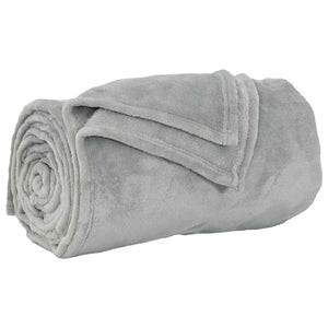 Fleece Decken 6er-Set Grau 150x200cm