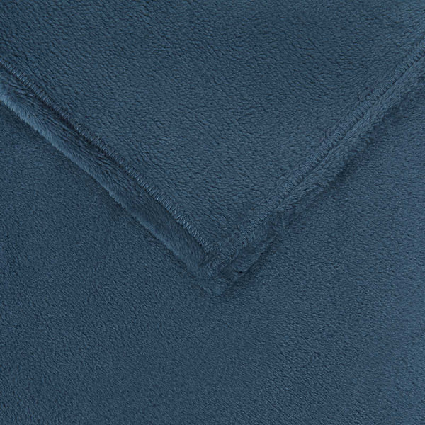 vidaXL Couvertures d'intérieur 6 pcs Bleu marine 150 x 200 cm Polaire