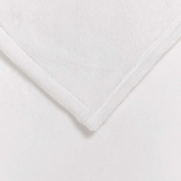 Fleece Decken 6er-Set Weiß 130x150cm