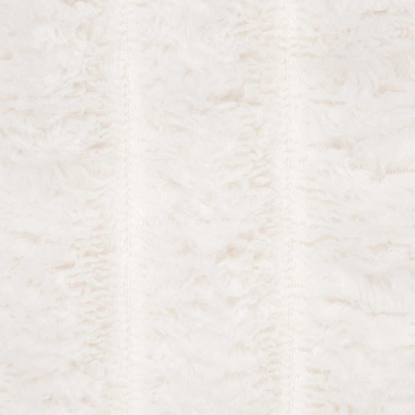 Creme Fleece Überwurfdecke 200x150 cm