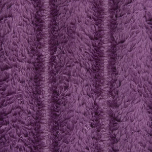 Lila Fleece Überwurfdecke 240x220 cm