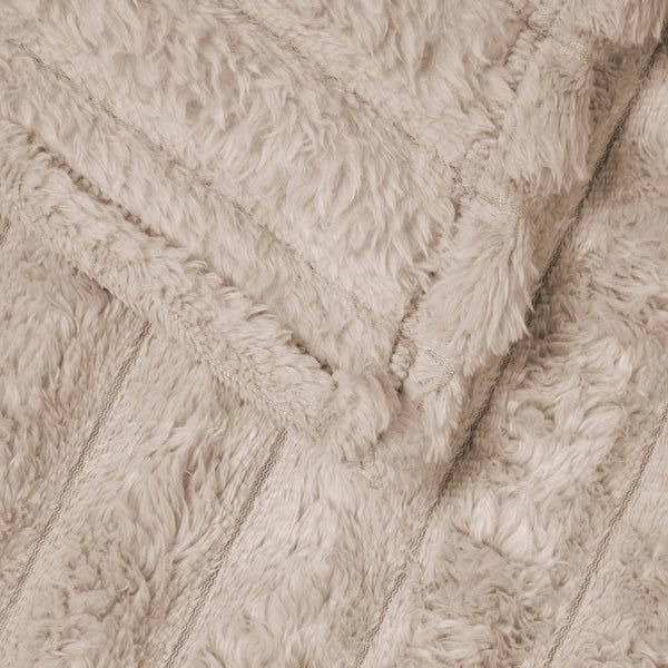 Fleece Decken Beige 200 x 150 cm, 6er-Set