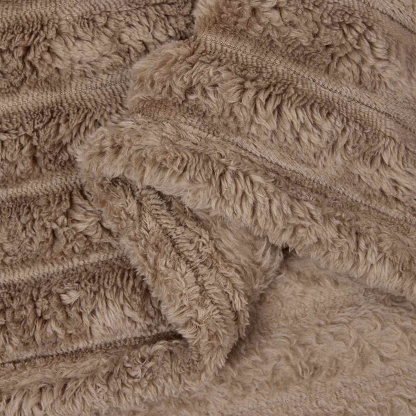 Fleece Wohndecken 6er-Set Kamel 240x220