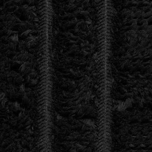 Fleece Decken Schwarz 150x130cm, 6er Set