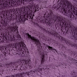 Fleece Decken Lila 6er-Set 150x130 cm