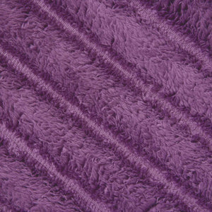 Fleece Decken Set Lila 240x220cm - 6 Stück
