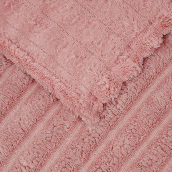 Fleece Decken Rosa 150x130cm, 6er Set
