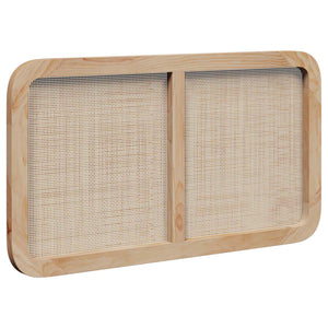Rattan Kopfteil Natur 100x55 cm