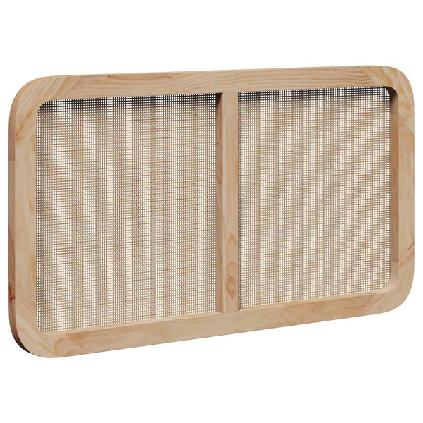 Rattan Kopfteil Natur 100x55 cm