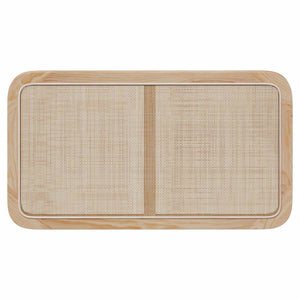 Rattan Kopfteil Natur 100x55 cm
