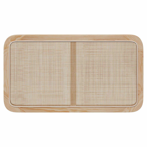 Rattan Kopfteil Natur 100x55 cm
