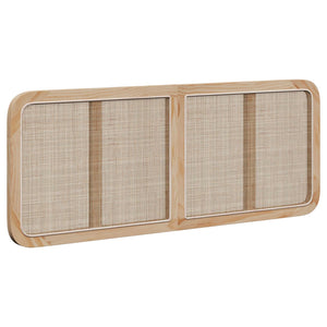 Rattan Kopfteil Natur 140 cm