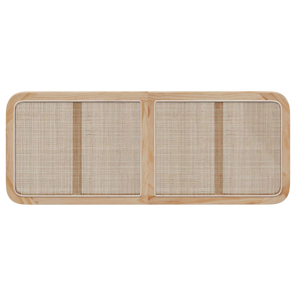 Rattan Kopfteil Natur 140 cm